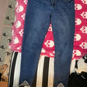 Kut from the Kloth Dark Blue Skinny Jeans